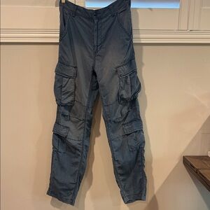 Free People Women’s Navy Cargo Pants